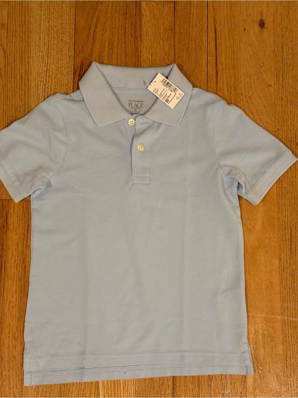 The Children's Place Polo Duo in Light Blue & Pale Yellow
